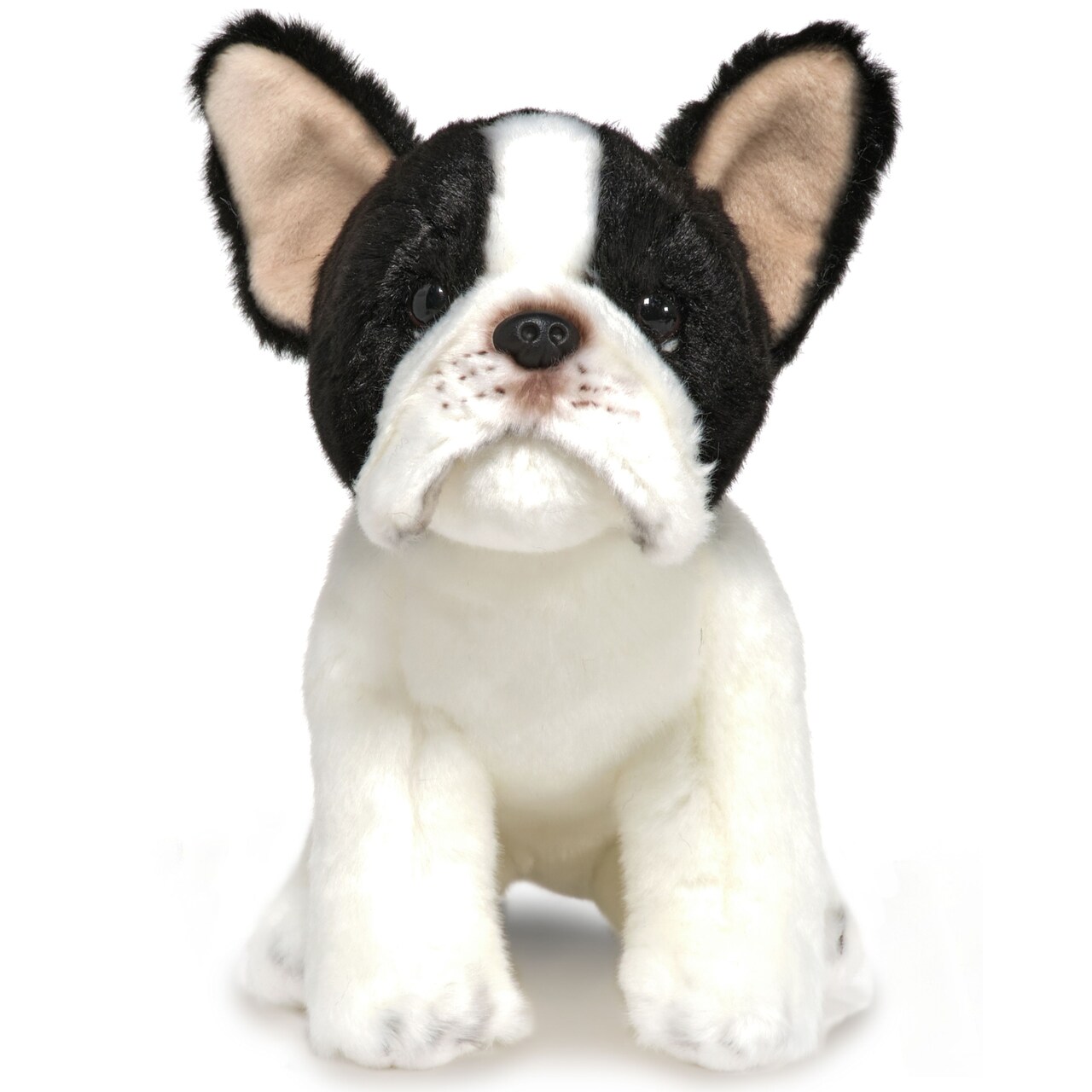 Bearington Collection Oliver The French Bulldog Plush, 13 Inch French Bulldog Stuffed Animal, For Ages 3-14